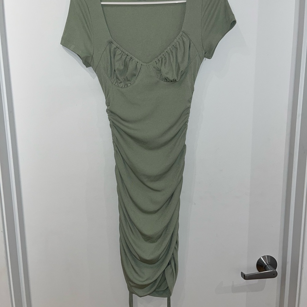 Princess Polly Green Dress size 6